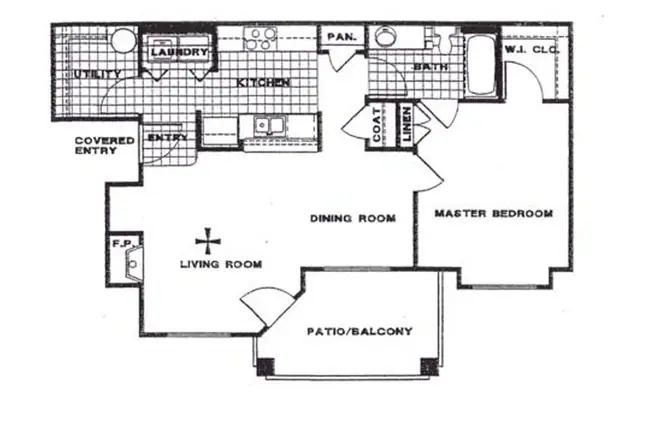 Unit AUCMGC 248 floor plan