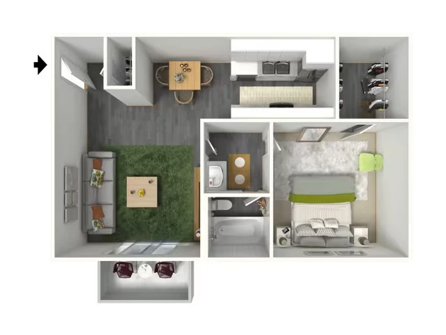 RESIDE 27 floor plan