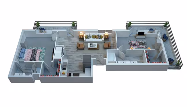 Unit 0908 0908 floor plan