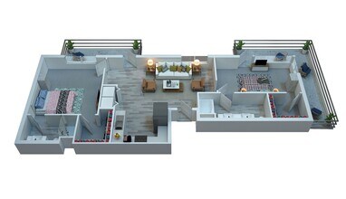 Unit 1108 1108 floor plan