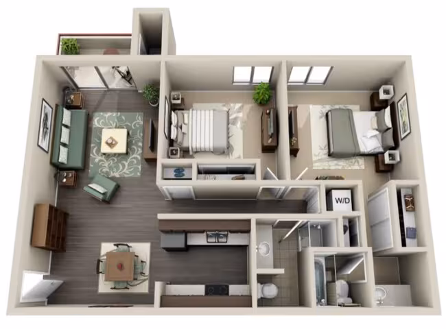 Unit 00F259 00F259 floor plan