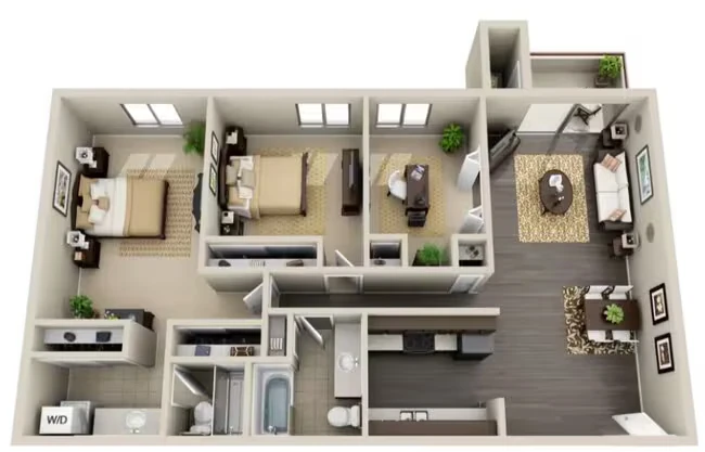 Sanctuary 00D166 floor plan
