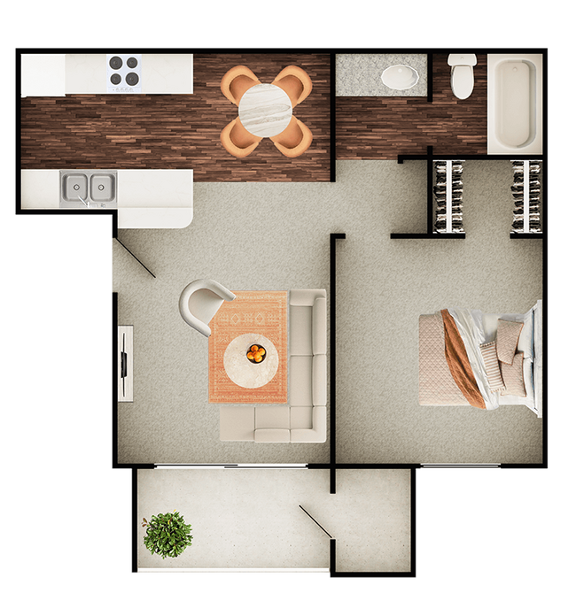 A1 1066 1066 floor plan