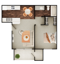 A1 2060 2060 floor plan
