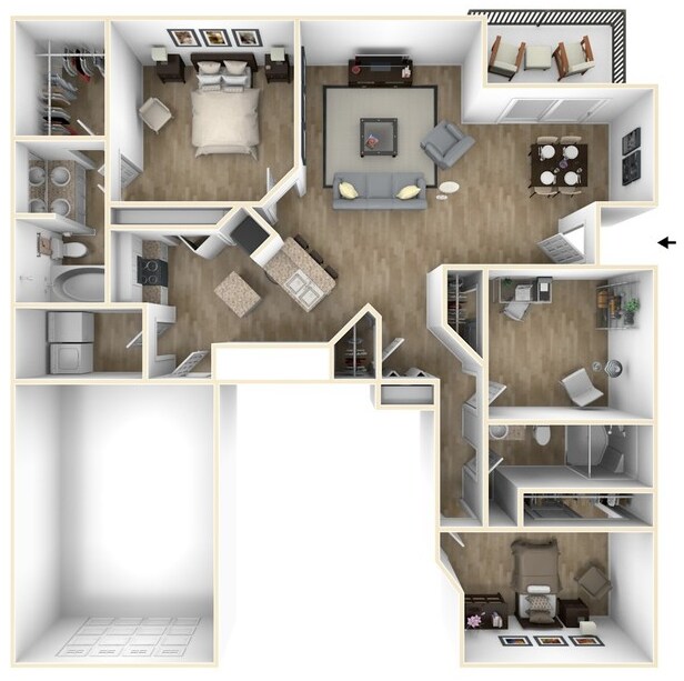 C2 2213 floor plan