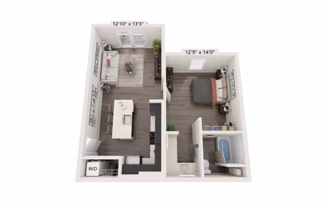 Unit D305 D305 floor plan