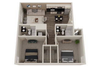 2X2 2216 floor plan