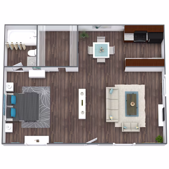 Unit 1111 1111 floor plan