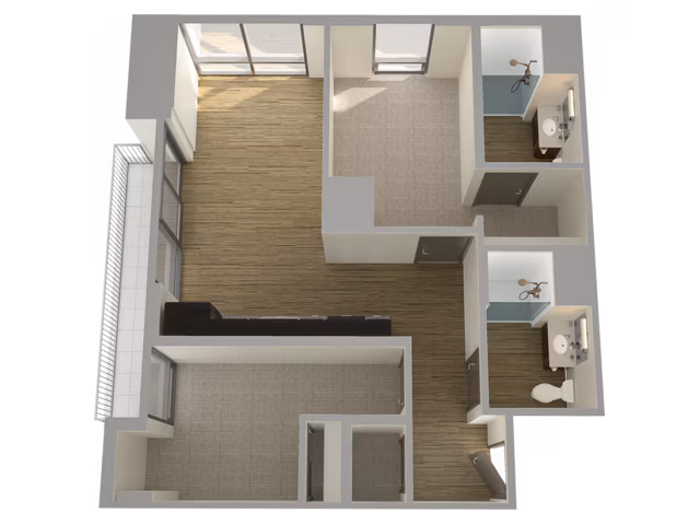 Unit Private Private floor plan