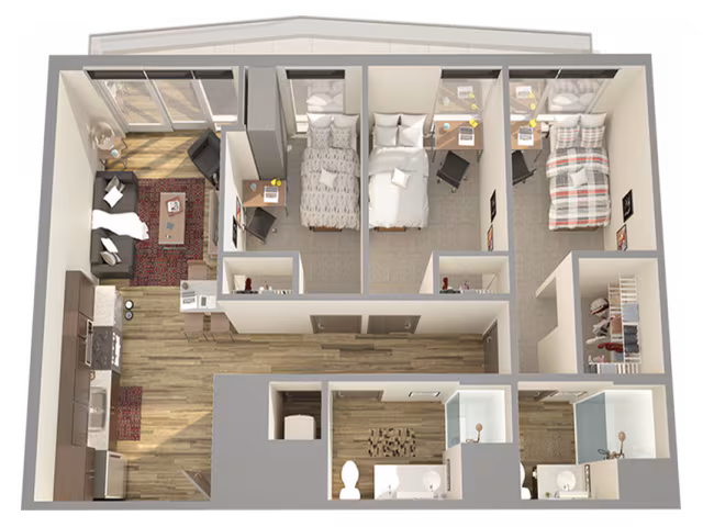 Unit Private Private floor plan