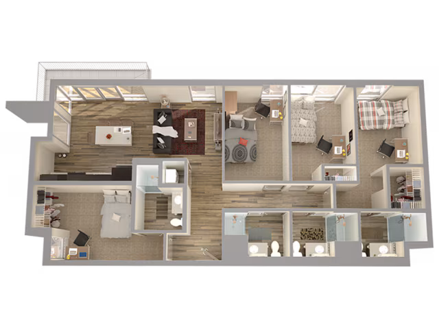 Unit Private Private floor plan