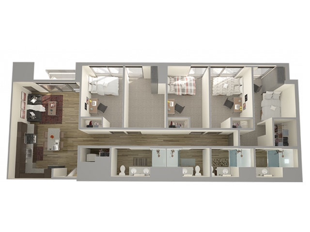 Unit Private Private floor plan