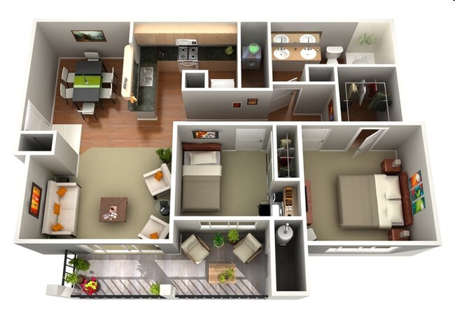 Unit 3113 2065 floor plan