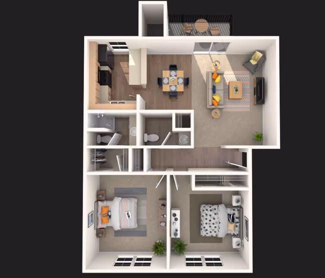 Unit 2110 2110 floor plan