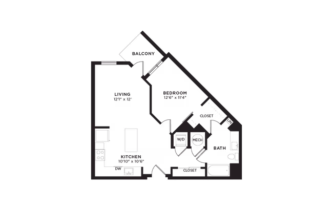 Unit 1-1120 1-3120 floor plan