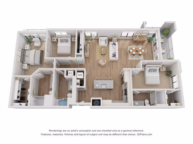 Unit 4091 4079 floor plan