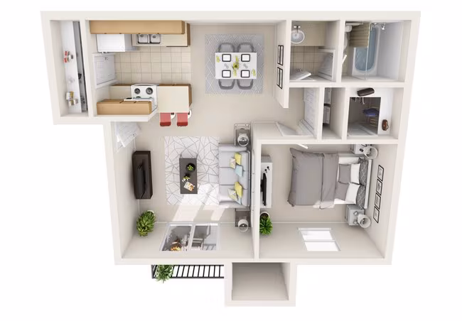 Unit AUCMXG 1155 floor plan