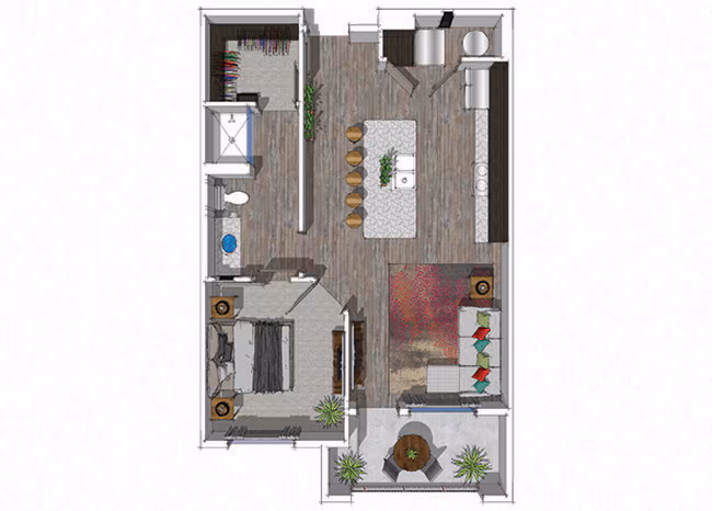 Unit 4033 4033 floor plan