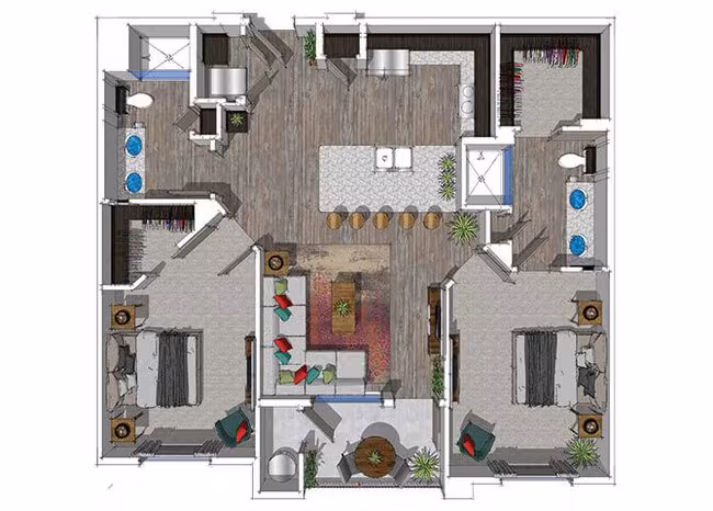 Unit 1075 2075 floor plan