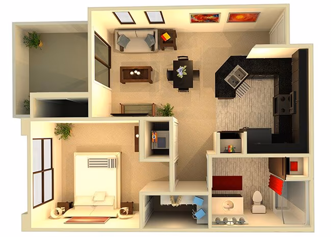 A1 S3011 S3011 floor plan