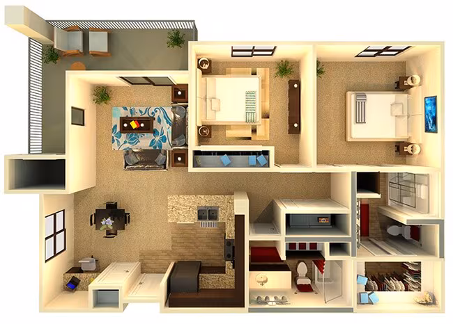 B3 S3062 S3062 floor plan