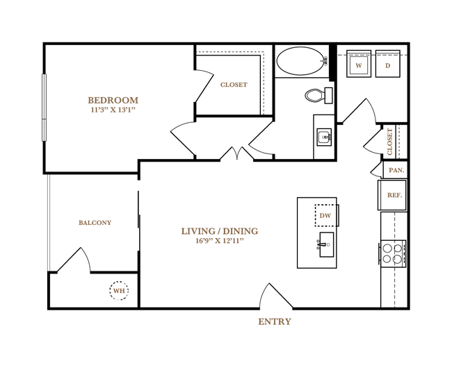 Unit 04303 04303 floor plan