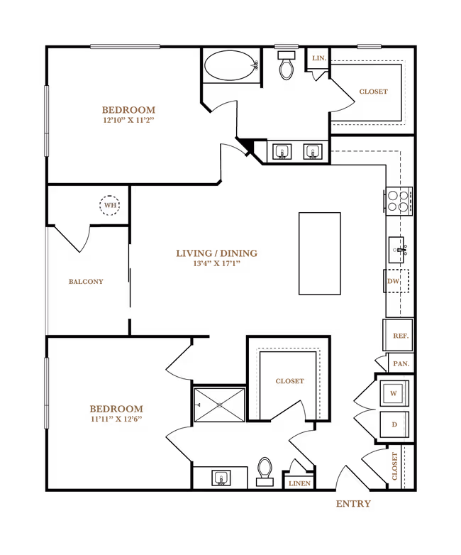 Unit 18311 18311 floor plan