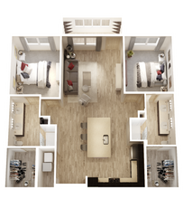 2B 3128 floor plan