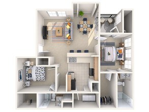 Unit 4515 4515 floor plan