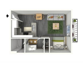 Roanoke Building G-G216 floor plan