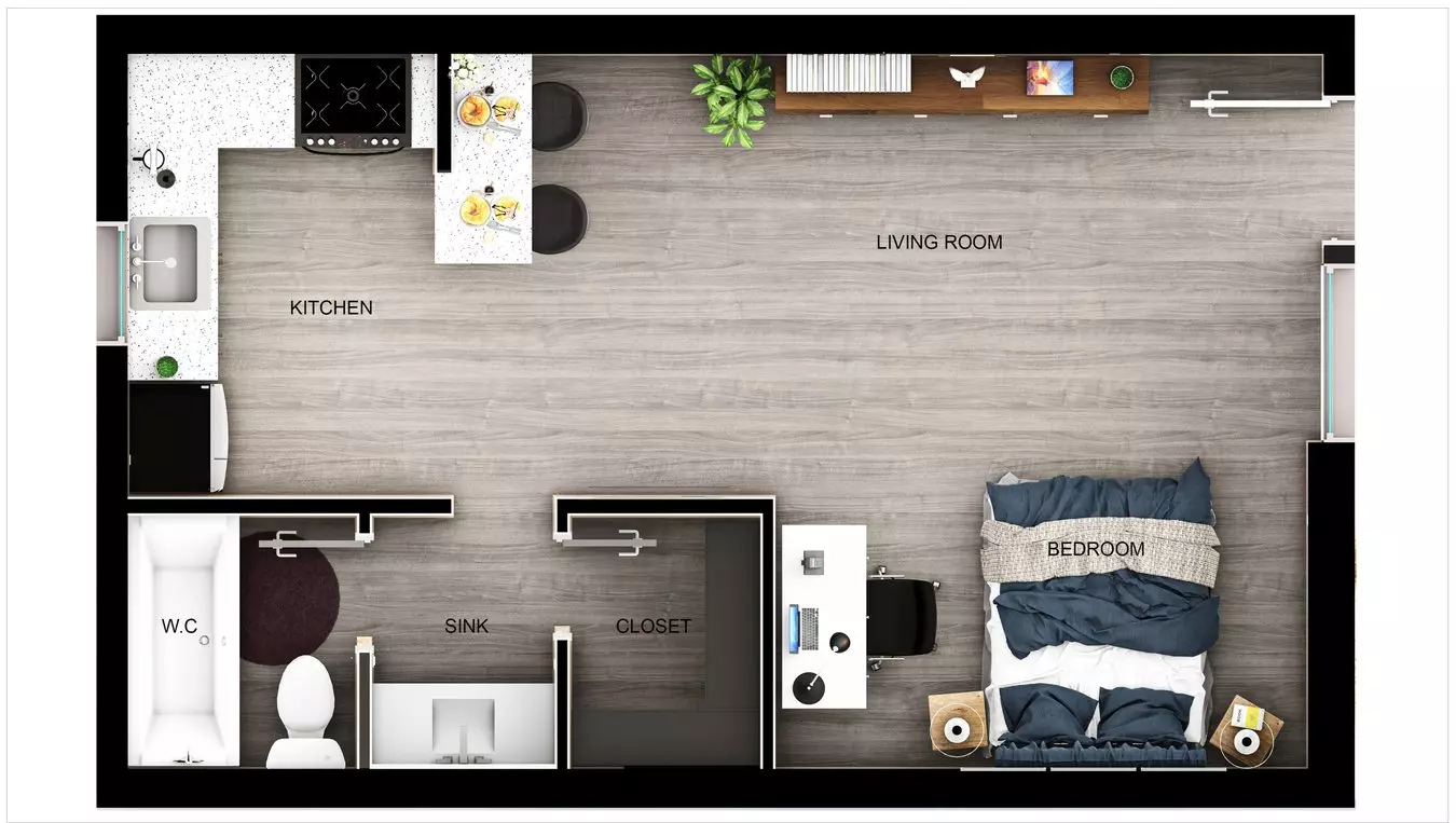 S1 Platinum 310 floor plan