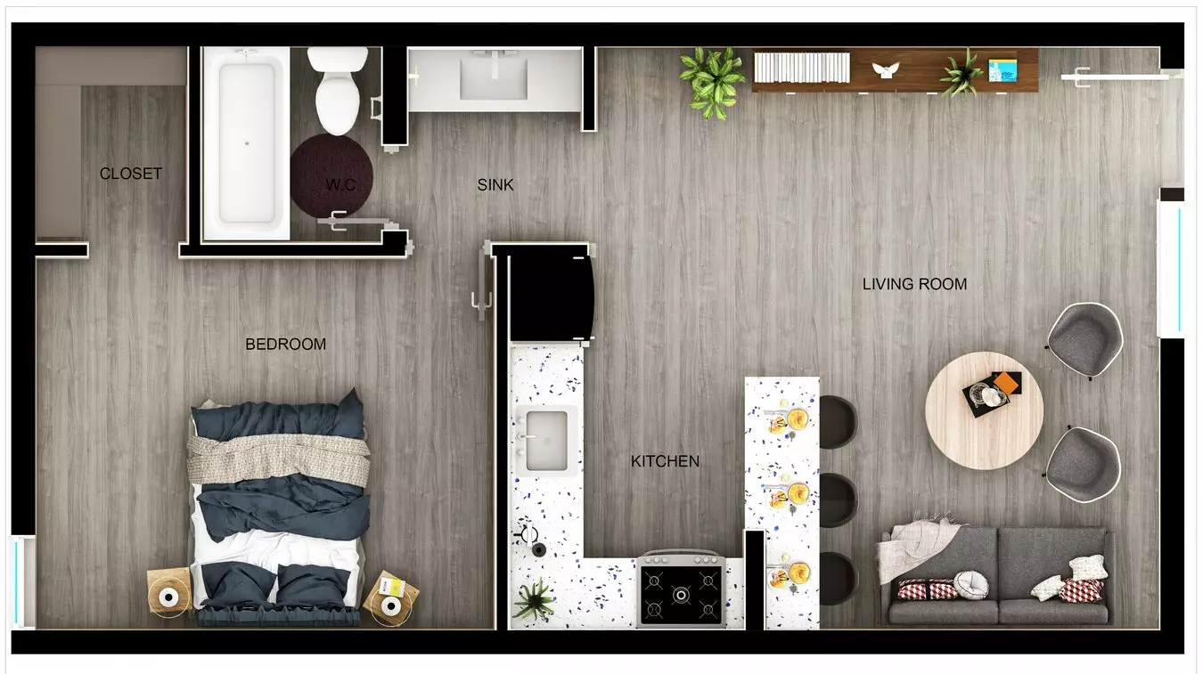 A1 Plus Gold E-143 floor plan
