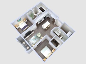 B1 418 floor plan