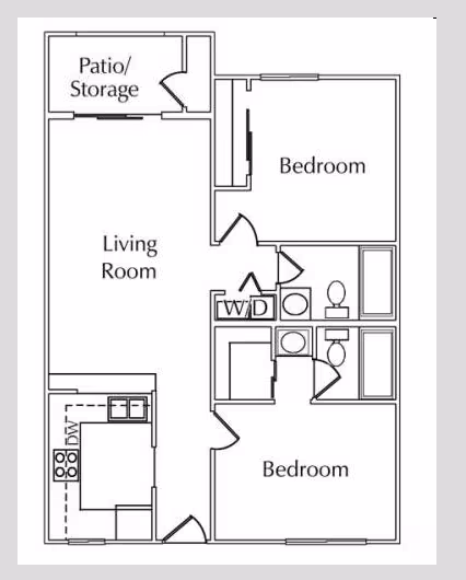 Unit 207 207 floor plan