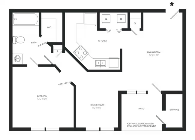 Acacia 3101 floor plan
