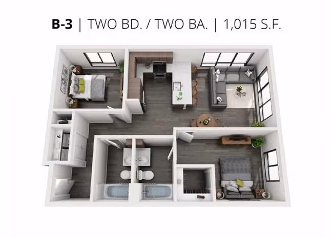 Unit 301 512 floor plan