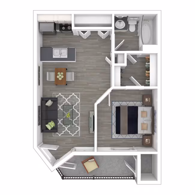 Unit AUCMUJ 2091 floor plan