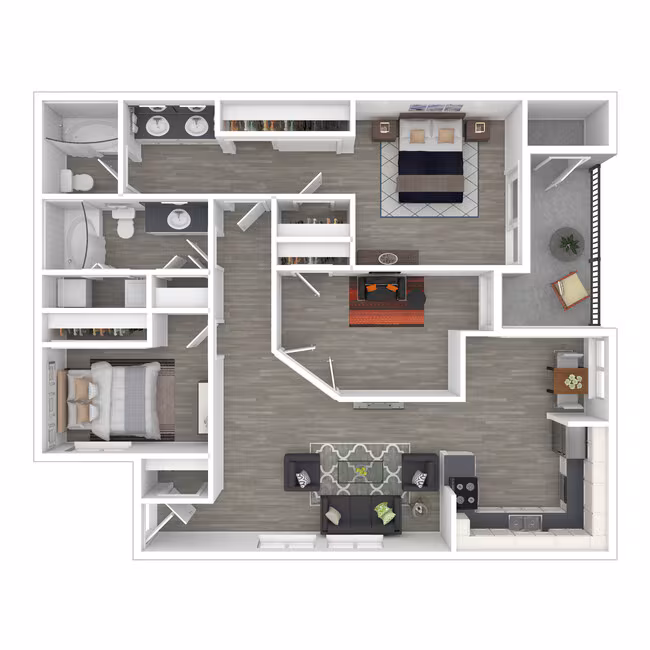 Unit AUCMUW 2009 floor plan