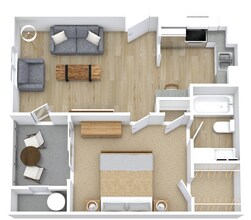 A1 2054 floor plan