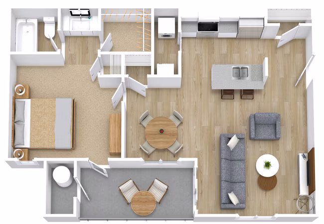 A3 1007 floor plan