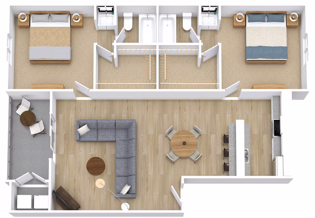 B3 2102 floor plan
