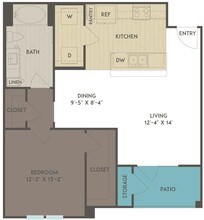 A2 216 floor plan