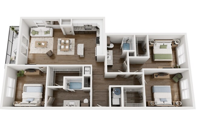 Unit 09301 09301 floor plan