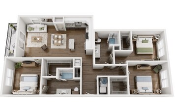 Unit 08311 08311 floor plan