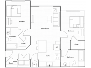 B1 Private floor plan