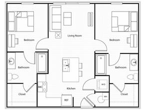 B2 Private floor plan