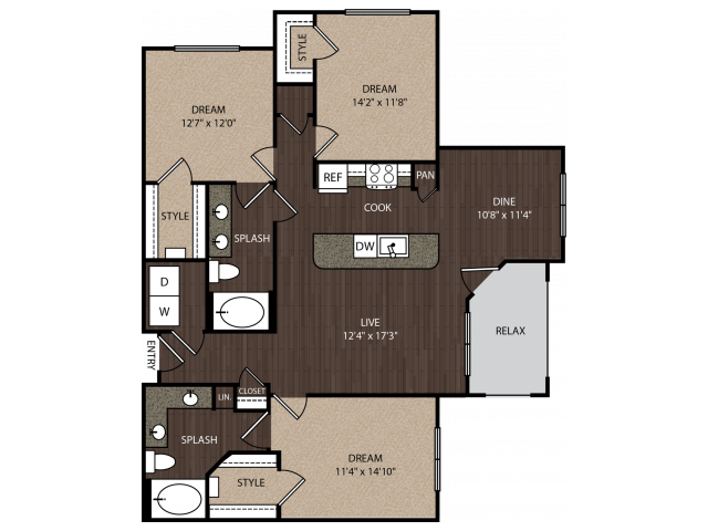 D1 03-03315 floor plan