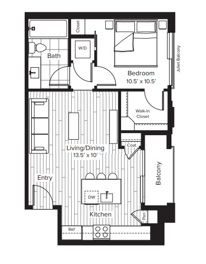 A14 3-3106 floor plan