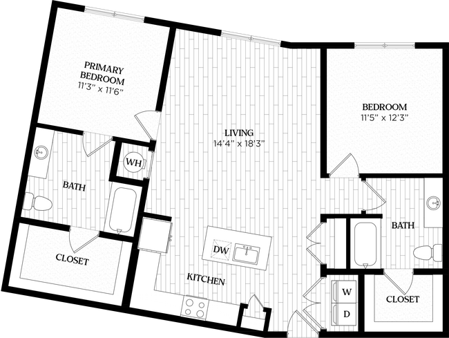 Unit 409 409 floor plan
