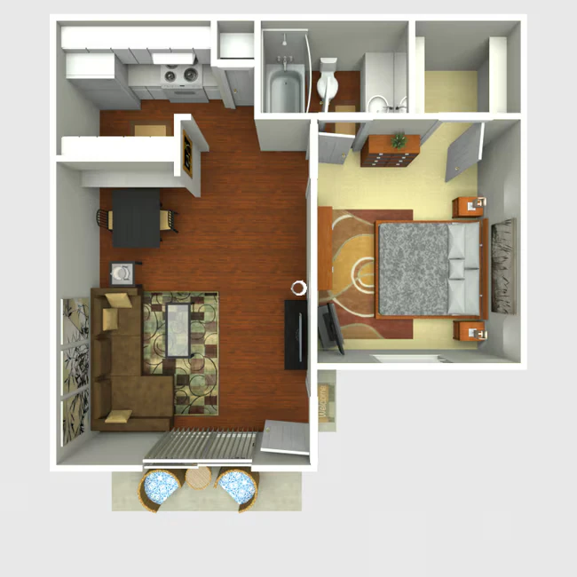 A1 2071 floor plan